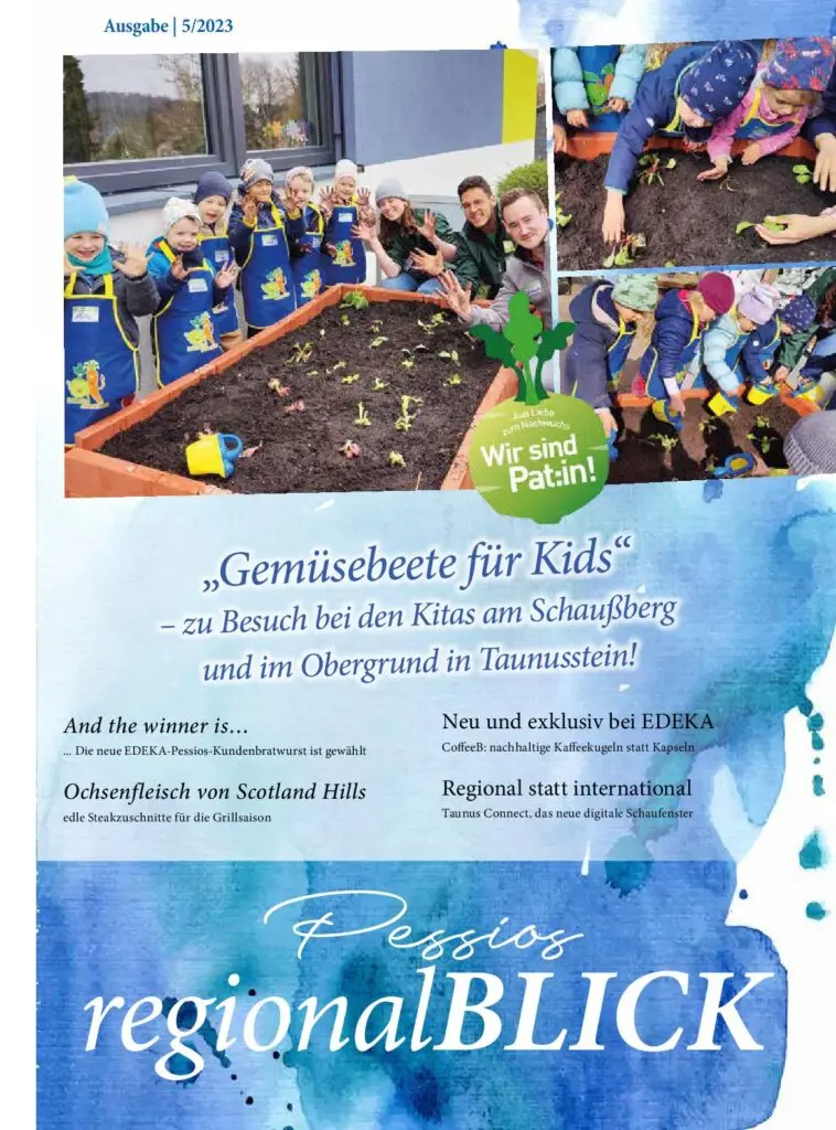 Titelseite der Marktzeitung von EDEKA Pessios.