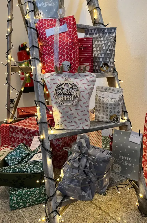 Die liebevoll verpackten Pakete des ProExakt-Wichteladventskalenders sind ein echter Blickfang