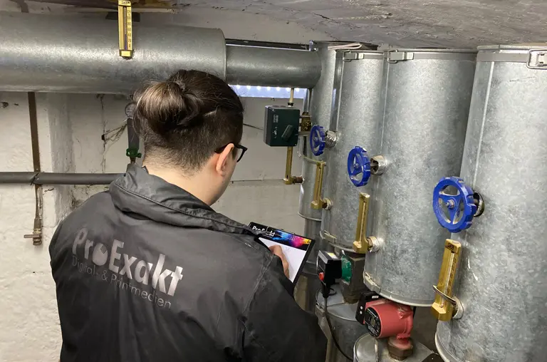 Pflegearbeiten des Hausmeisterservices