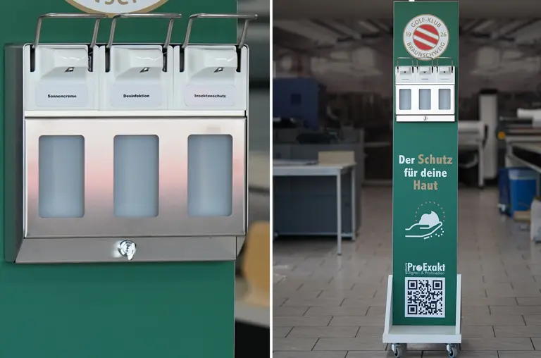 Die 3-in-1-Schutzstation von ProExakt