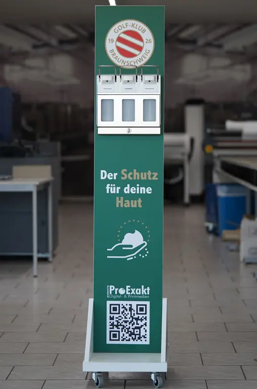 Auch der Golf-Klub Braunschweig setzt auf die 3-in-1-Schutzstation von ProExakt