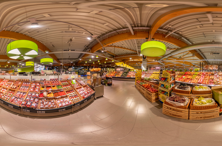 360°-Tour E-Center Köhler Obst und Gemüse