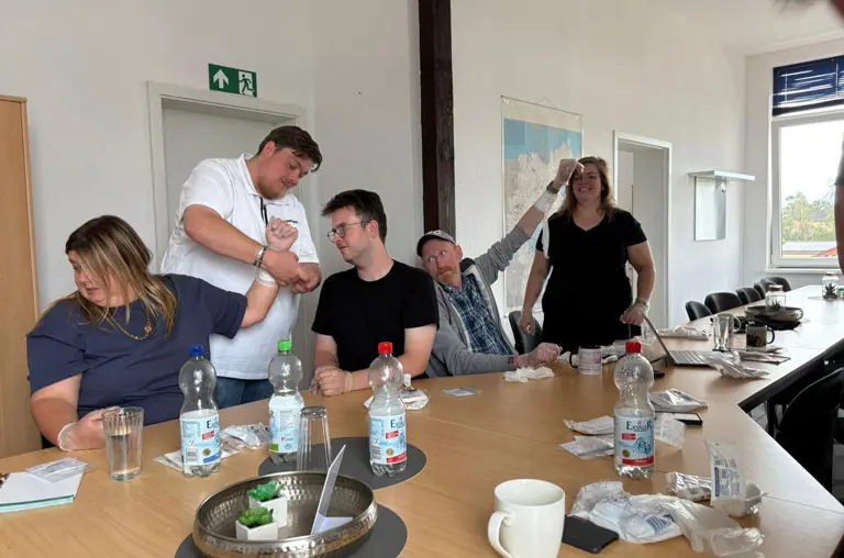 ProExakt, Blog, Erste-Hilfe-Kurs, Erste Hilfe, Auffrischung, Team, Leben retten