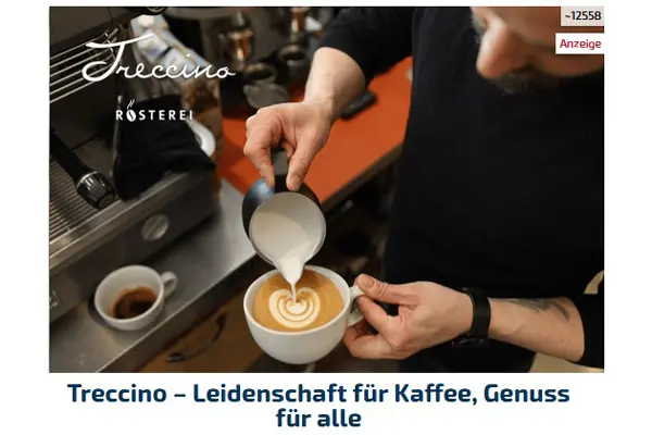 Multimedia-Anzeige von Treccino