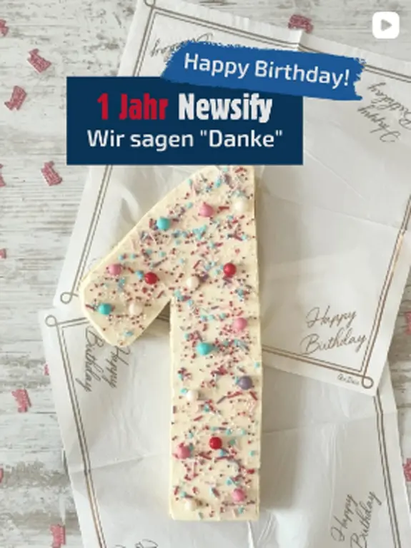 Der Newsify-Geburtstag bei Insta