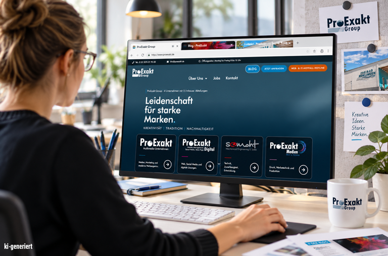 Die neue ProExakt Homepage