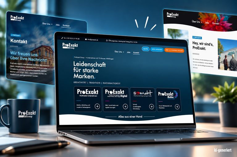 Die neue ProExakt Homepage